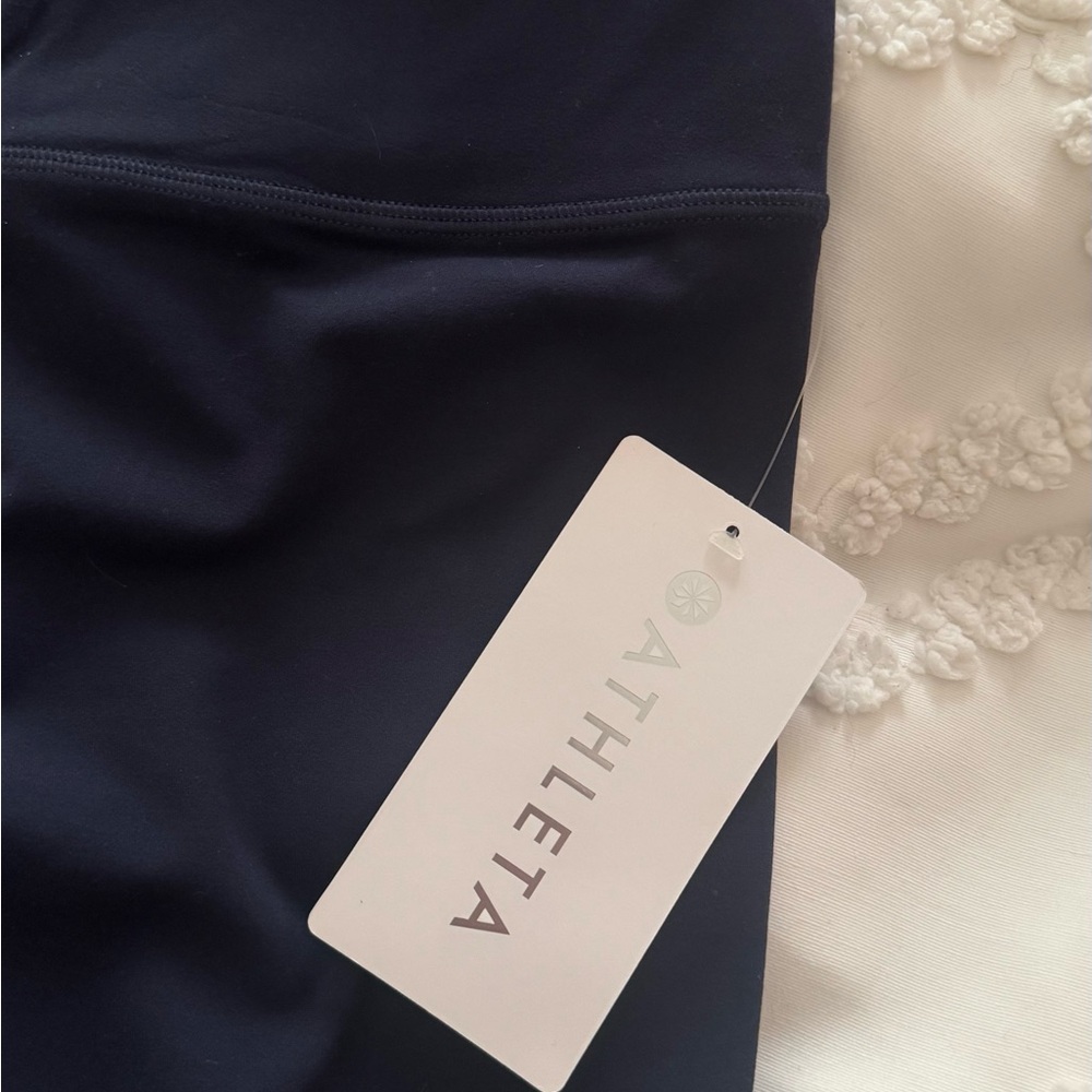 Athleta Ultra High Rise Elation Tights in Dark Blue